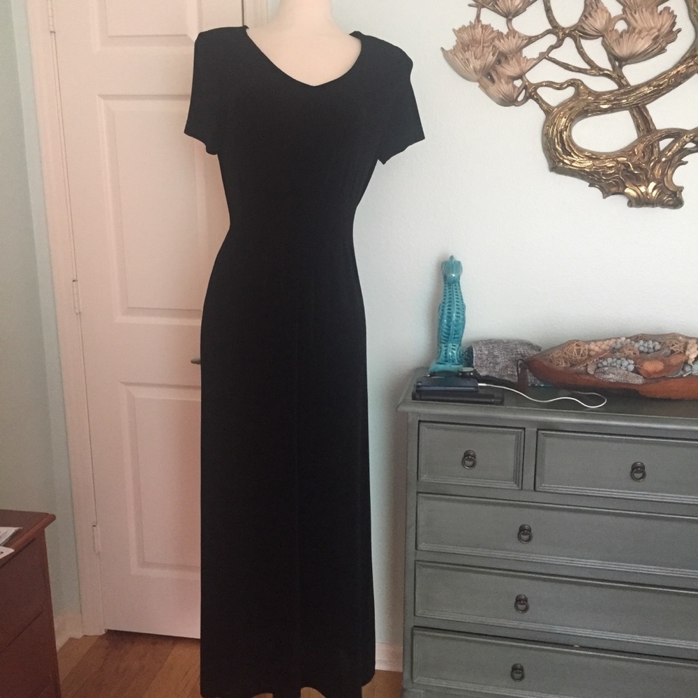 EUC Long David Warren Dress Size Lrg-Exlrg